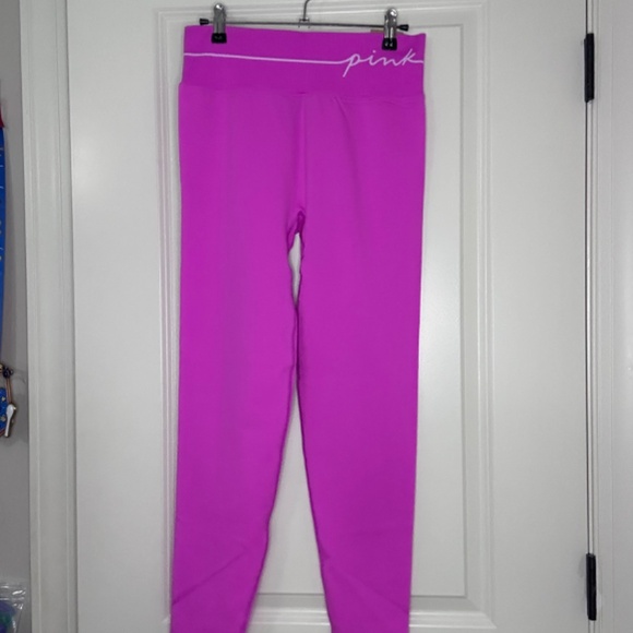 Victoria's Secret Pink Hot Pink Activewear Set XL/L, NWT (#165) - Picture 7 of 12